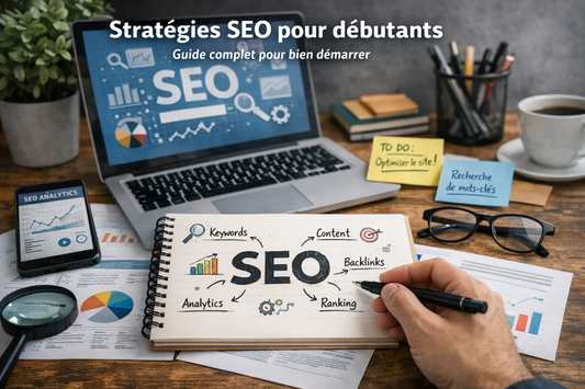 Stratégies SEO pour débutants : guide complet pour bien démarrer