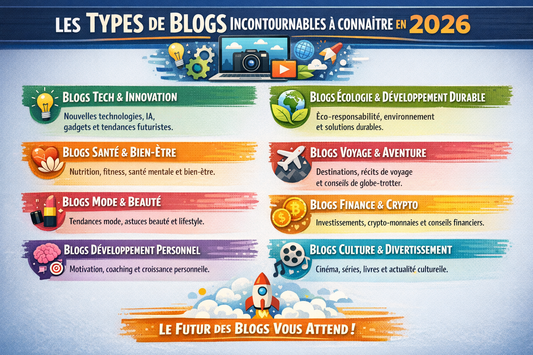 Les types de blogs incontournables à connaître en 2026