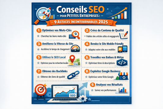 Conseils SEO pour petites entreprises : 9 astuces incontournables 2025