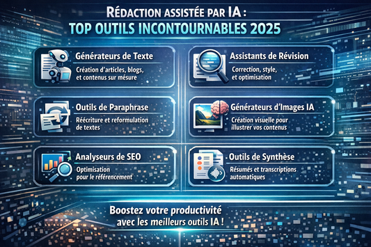 Rédaction assistée par IA : top outils incontournables 2025