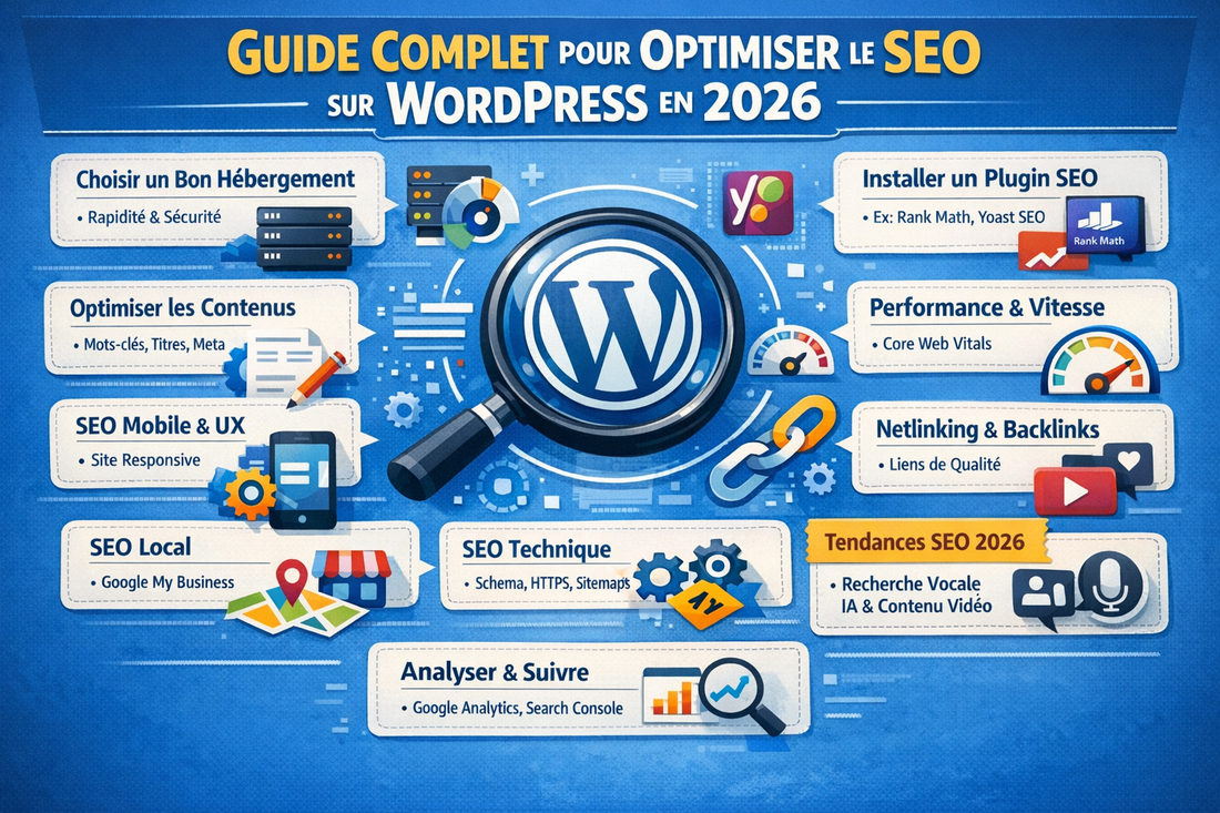 Guide complet pour optimiser le SEO sur WordPress en 2026