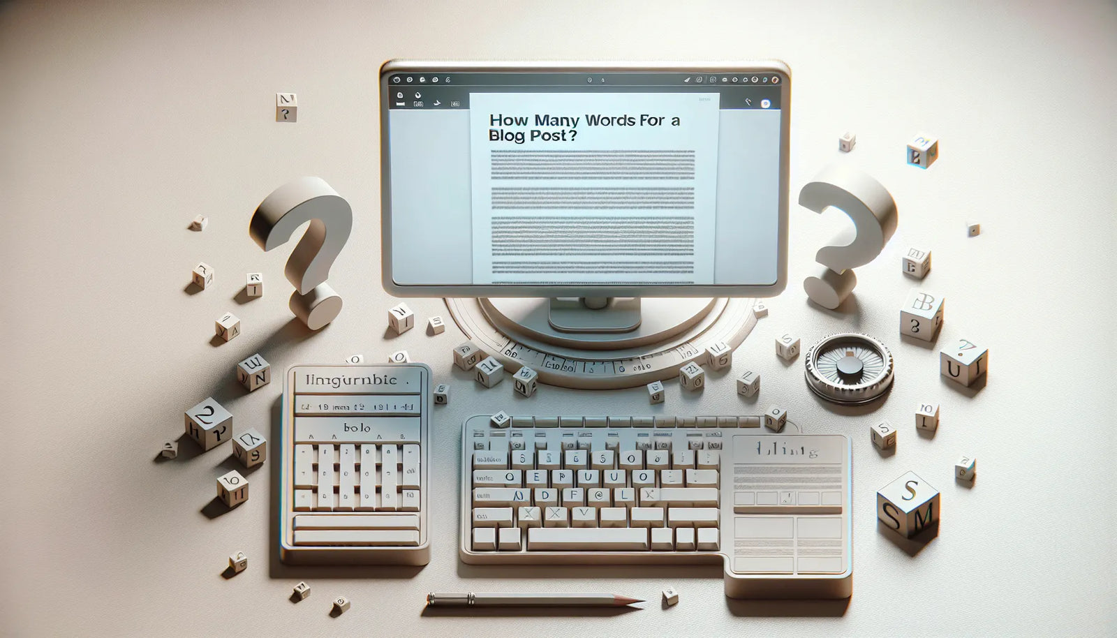 Combien de mots pour un article de blog ?