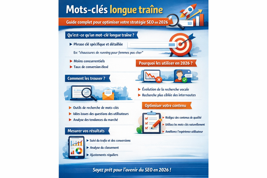 Mots-clés longue traîne : Guide complet pour optimiser votre stratégie SEO en 2026